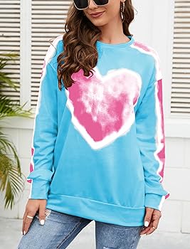 トップス POPPY COTTON LACE HEART SWEATSHIRT POPPY COTTON LACE HEART SWEATSHIRT